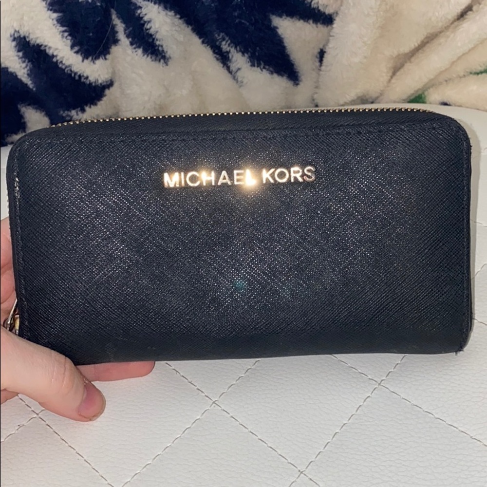 MK Black Wallet